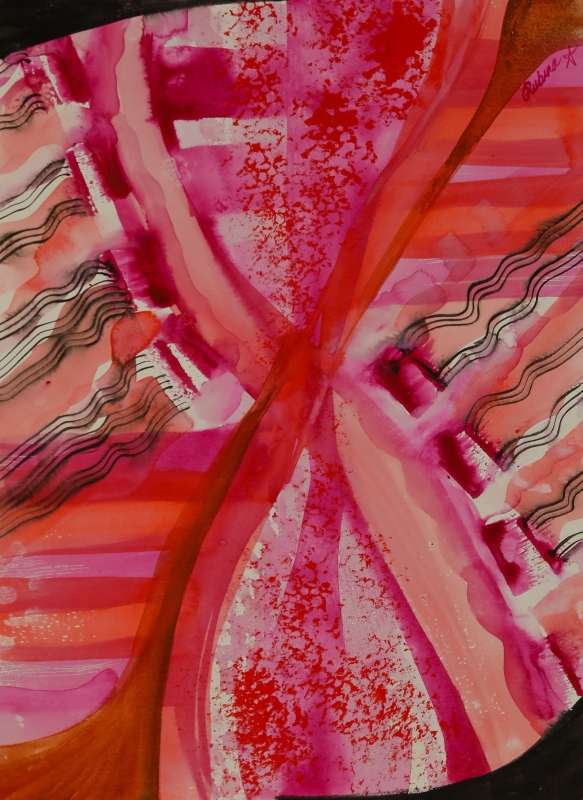 Nebula Fusions 3 (Hour Glass Nebula) by artist Rubina Anjum